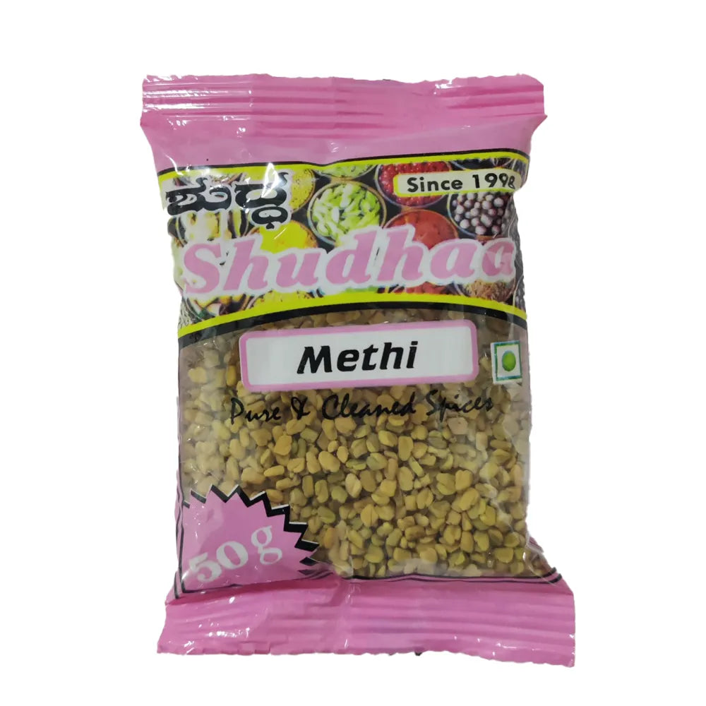 Shudhaa Fenugreek / Methi (Pack of 50)