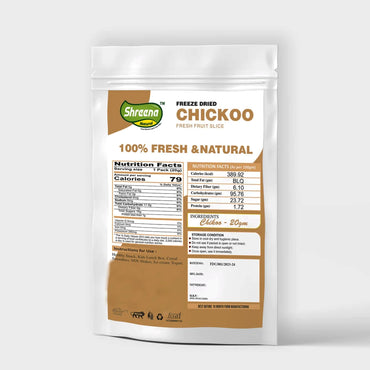 Freeze Dried Chickoo Slice-2