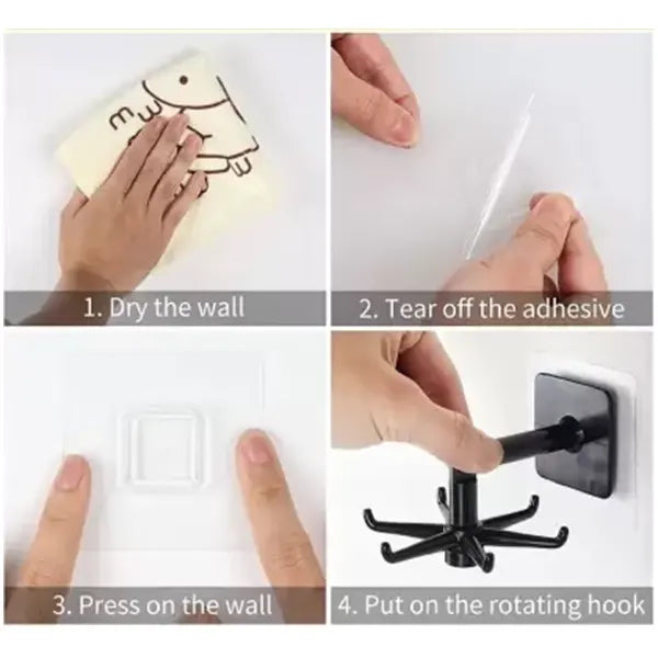 GC-360 Degree Rotating Hook for Hanging-3