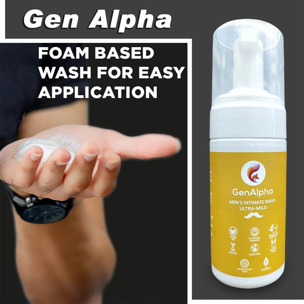 GenAlpha Intimate Foam Wash for Men.5