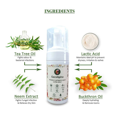 GenAlpha Intimate Foam Wash for Women-2