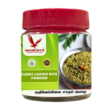 Gharuda Foods Curry Leaves Rice Powder-2