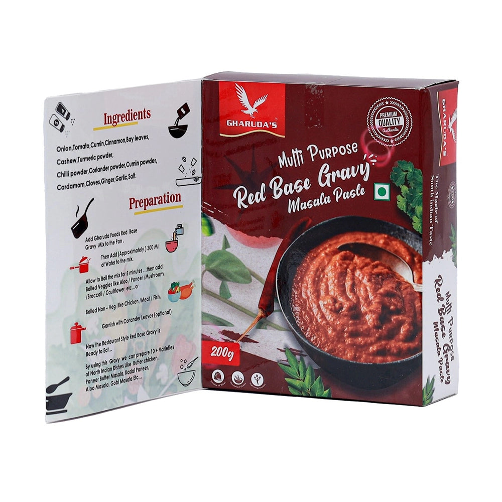 Gharuda Foods Multi Purpose Red Base Gravy-3