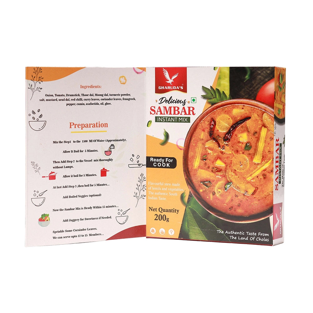 Gharuda Foods Sambar instant mi.3