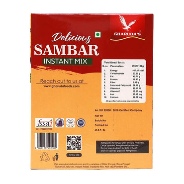 Gharuda Foods Sambar instant mi.2