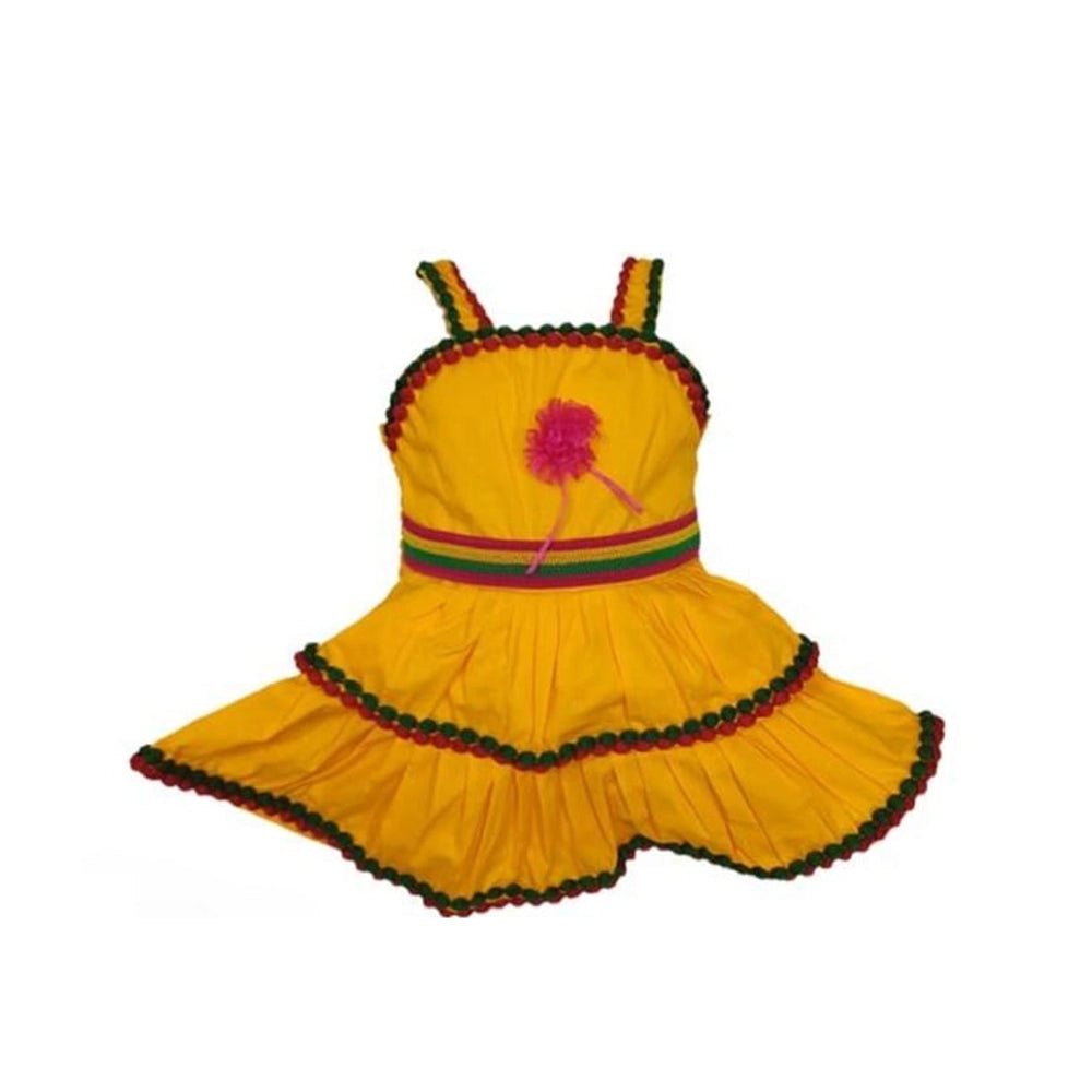 SD Garments Baby Girls Cotton Frocks & Dresses (Pack of 12)