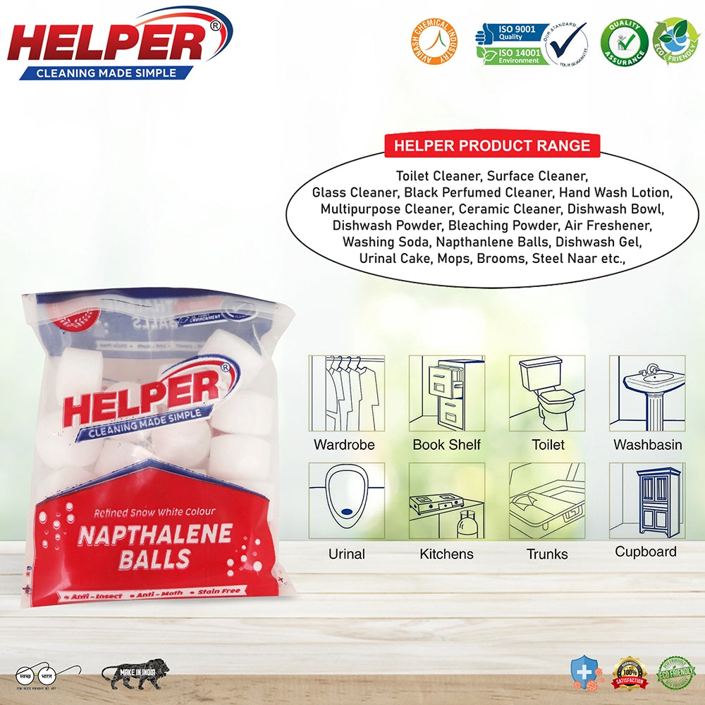 Helper Napthanlene Balls, White (2)