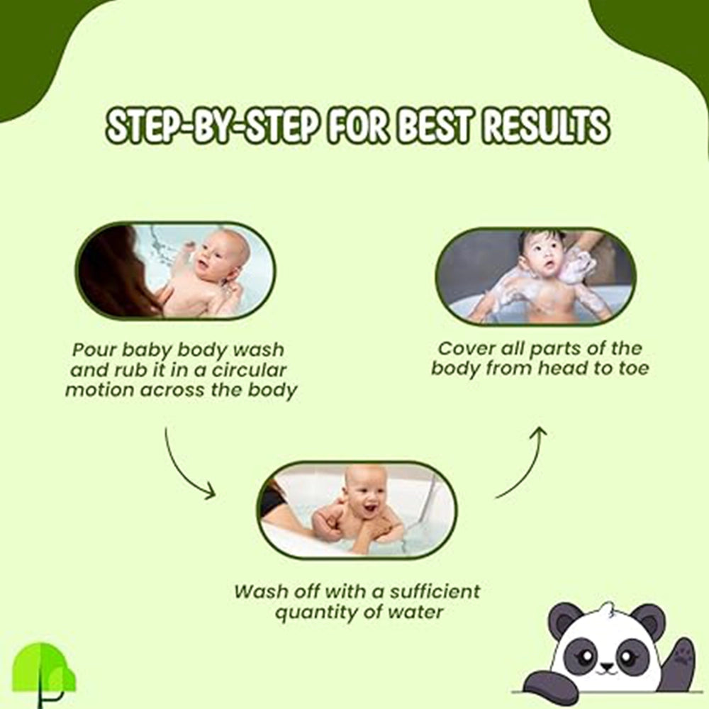 Herbcience Pandas Baby Body Wash-5