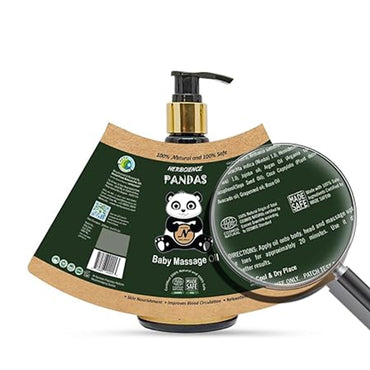 Herbcience Pandas Baby Massage Oil-2