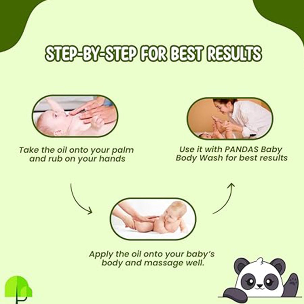 Herbcience Pandas Baby Massage Oil-6