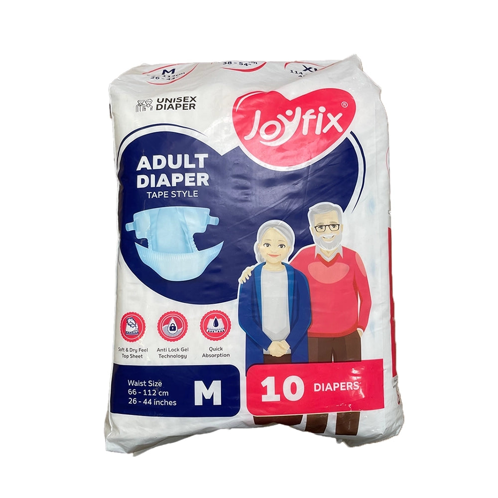 Joy Fix Diapers- M (10 Diapers Per Pack)-1 (1)