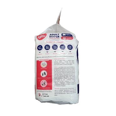 Joy Fix Diapers- M (10 Diapers Per Pack)-2