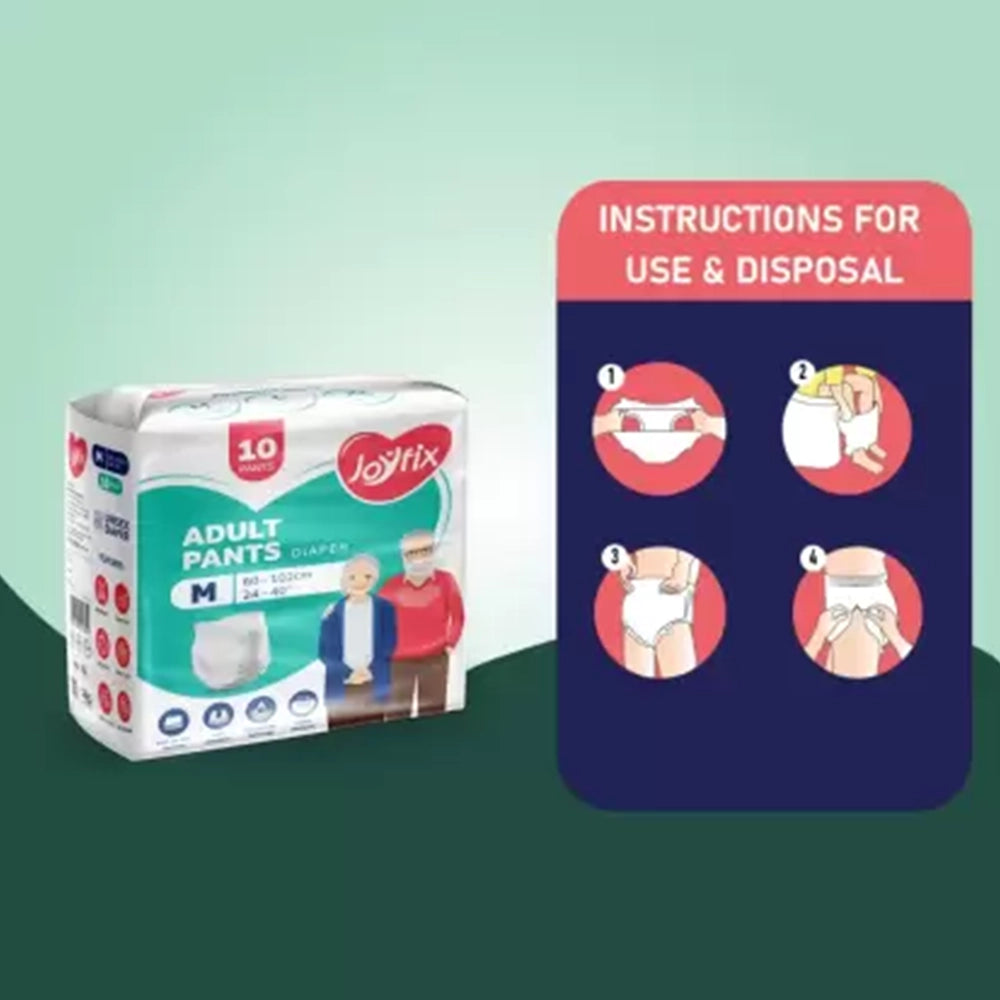 Joy Fix Pants- M (10 Pant Per Pack)-4