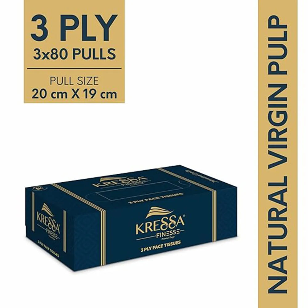 K 3 Ply Face Tissue Box-2