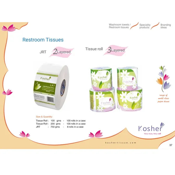 K R Tissue Roll 250 pulls-3