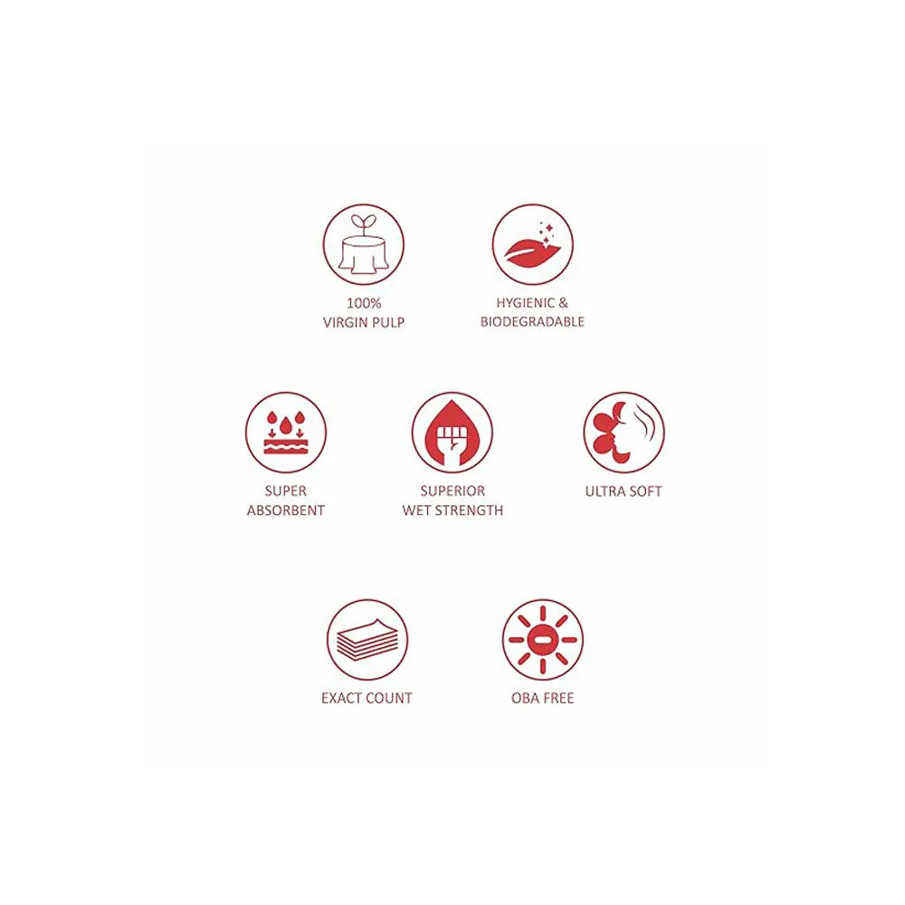 K T Paper Serviettes 100-4