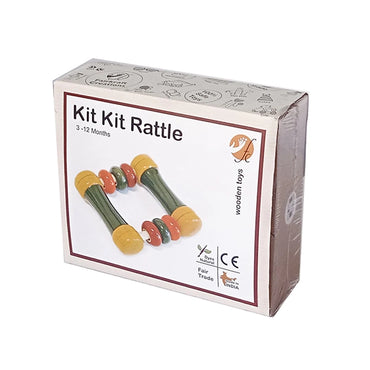 Kit Kit Rattle Wooden rattle toys-1