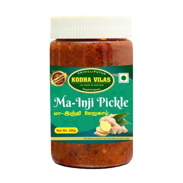 Kodha Villas Mango Ginger Pickle - (Ma-Inji) 200 gms-2