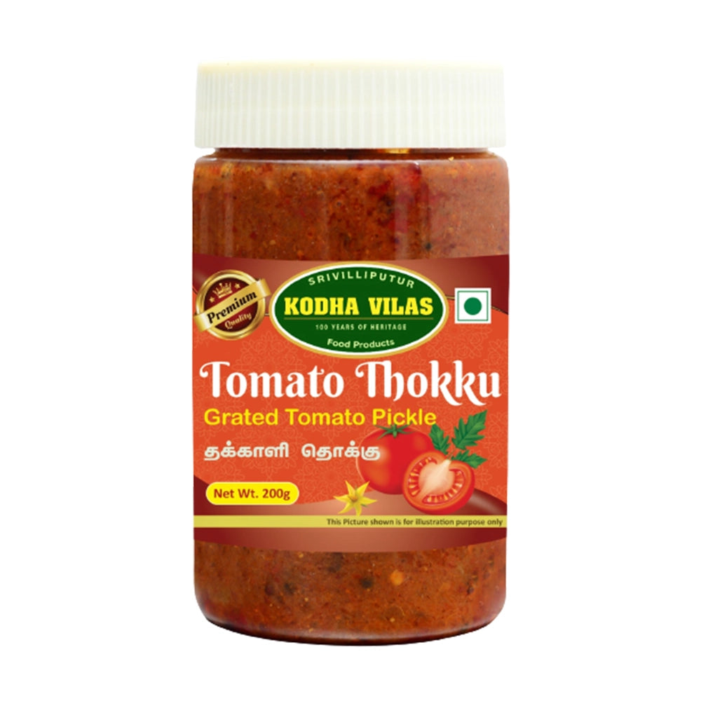 Kodha Villas Tomato Thokku (Grated Tomato) 200 gms-1