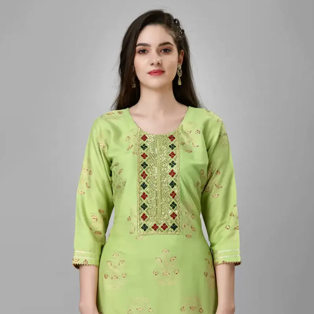 Kurta and Pant Set Viscose Rayon-3