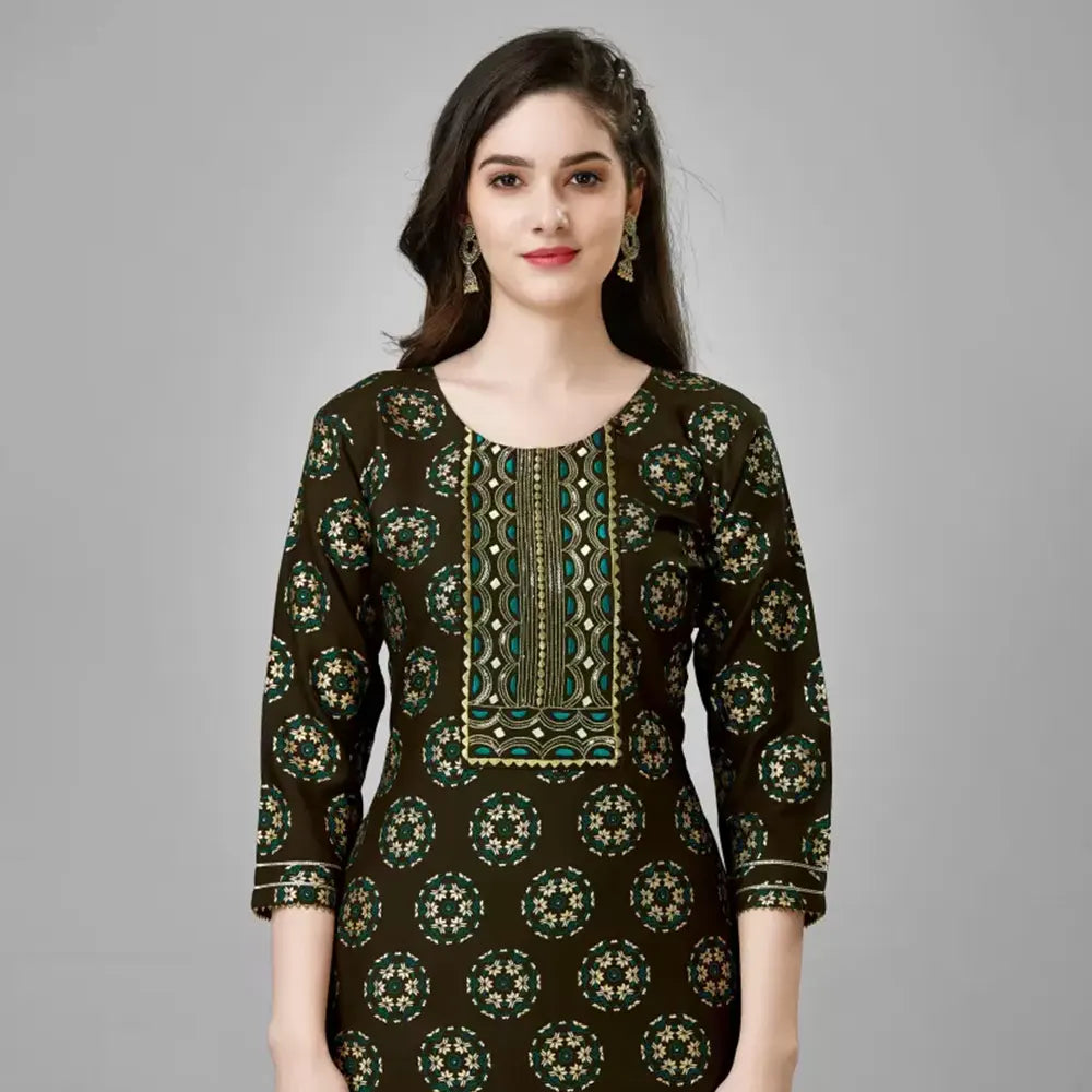 Kurta and Pant Set Viscose Rayon-4