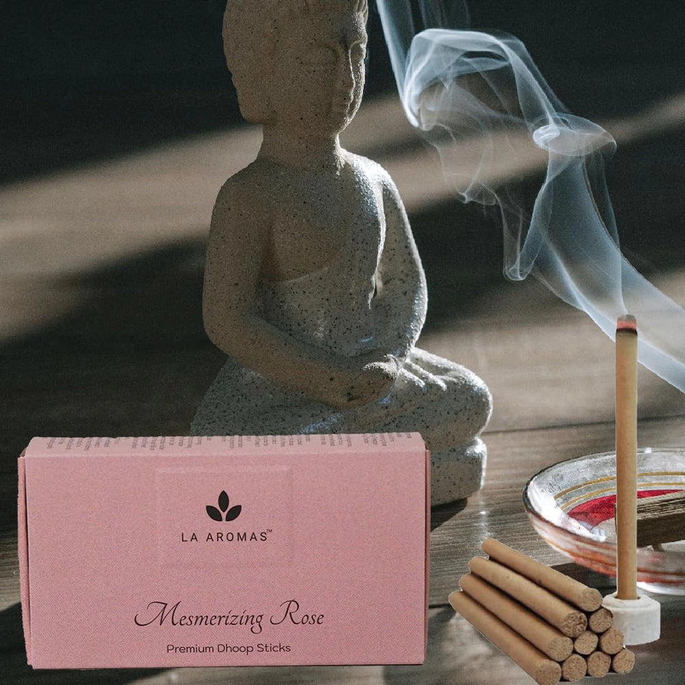 La Aromas Mesmerising Rose Dhoop Sticks.3