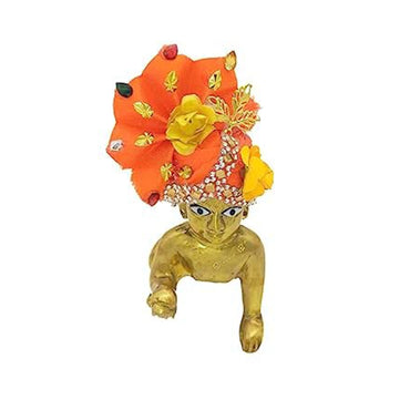 Laddu Gopal Pagdi Mukut Set Combo-2-1