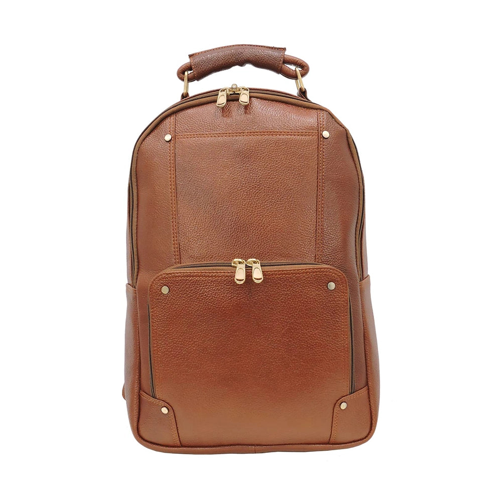 Blizz Leather Laptop Leather Backpack for Men and Women 15.6 inch - Vegan (Pack of 3)