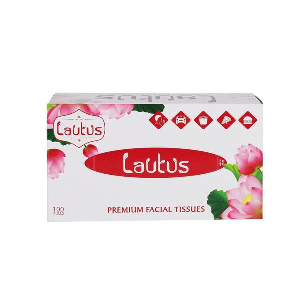 Lautus 2 Ply Facial Tissue Box