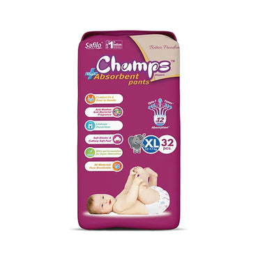 Leakage Protection Pants for Babies_12 to 17 Kg_XL_32 Pcs-2