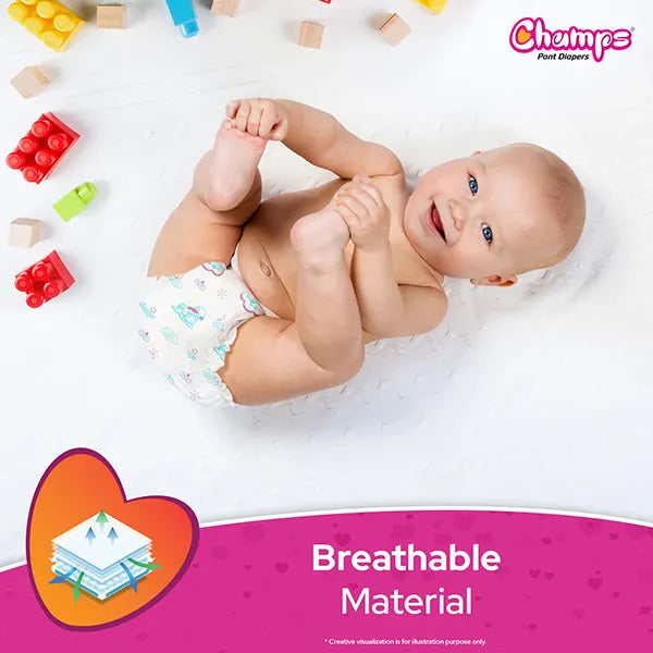 Leakage Protection Pants for Babies_12 to 17 Kg_XL_46 Pcs-3