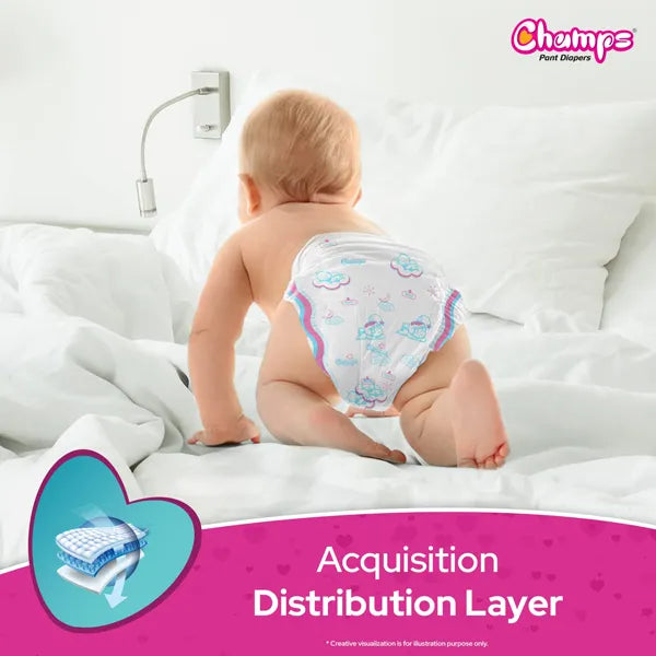 Leakage Protection Pants for Babies_9 to 14 Kg_L_48 Pcs-4