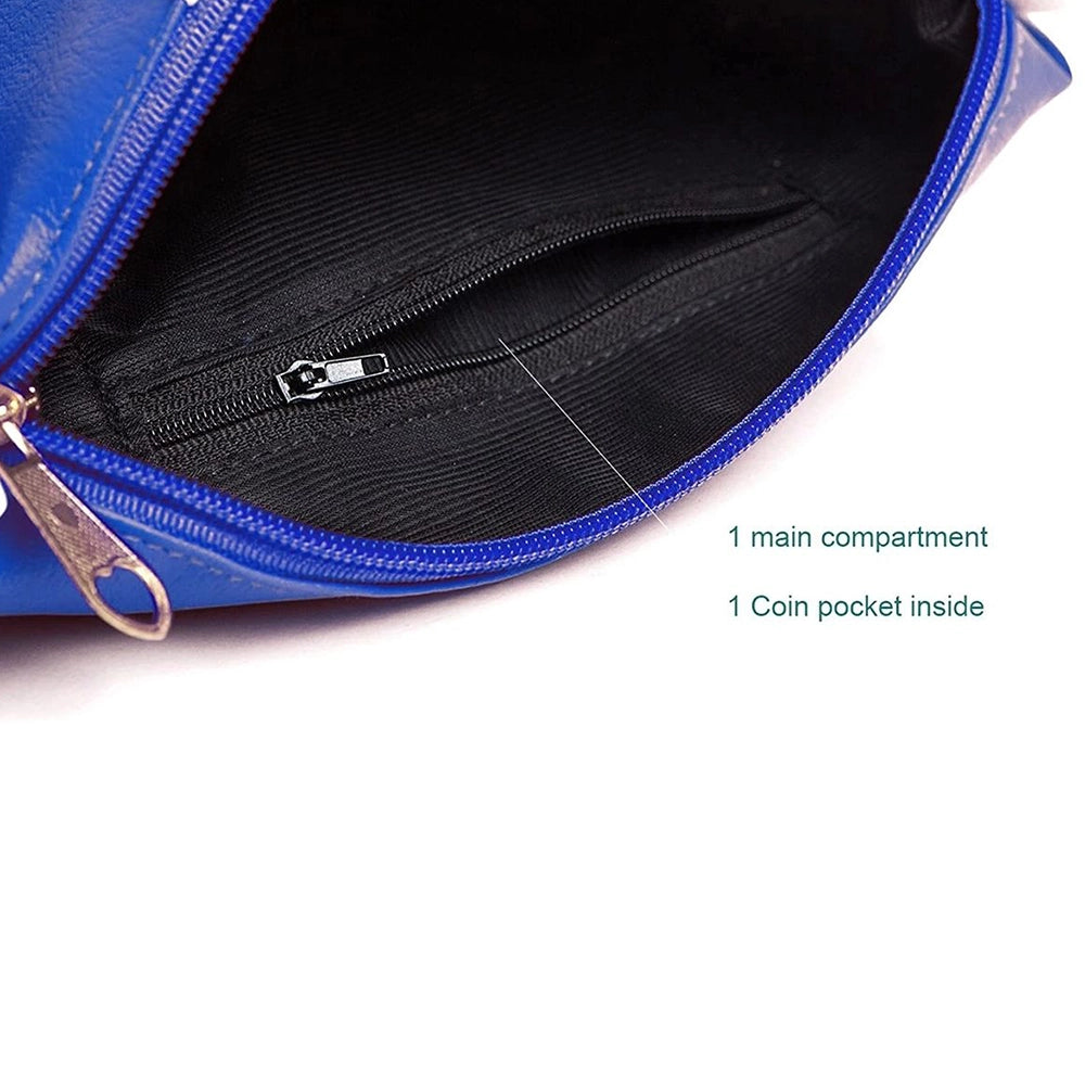 Levi'c Enterprises Women's Stylish Navy Blue HandBag (3)