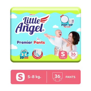 Little Angel Premier Baby Pants Small 36 Pcs-1
