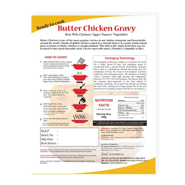 M3 Butter Chicken Gravy 4