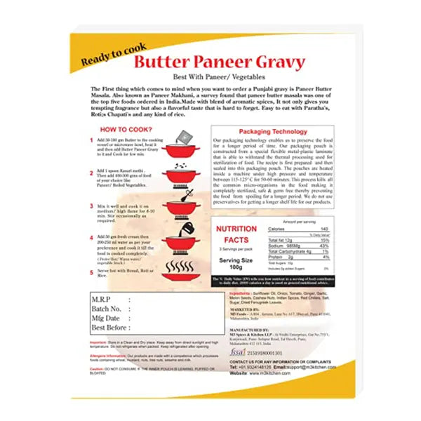 M3 Butter Paneer Gravy 5