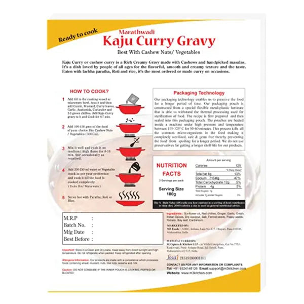 M3 Kaju Curry Gravy 4