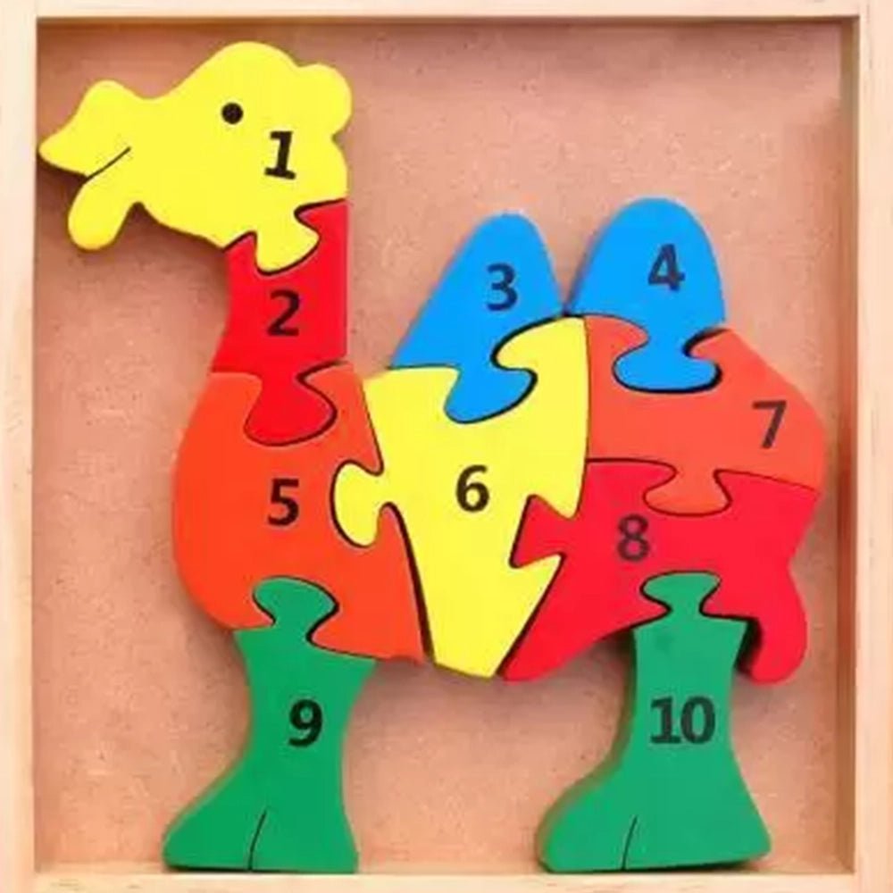 MINDZ NUMBER CAMEL JIGSAW PUZZLE MN-224-3