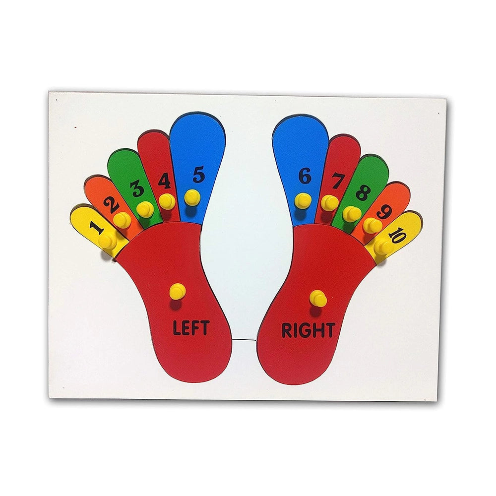 MINDZ NUMBER FEET PUZLE MN-216-3