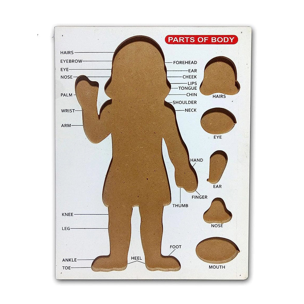 MINDZ PARTS OF BODY GIRL PUZZLE MN-222-3