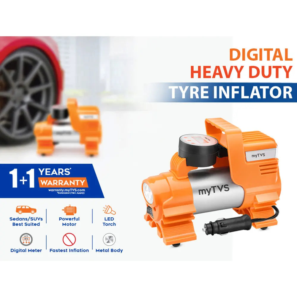 MYTVS 100 PSI DIGITAL TYRE AIR PUMP FOR CAR TI-86-4