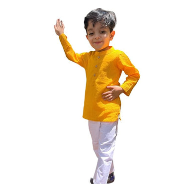 Maitreyo Cotton Kurta Pajama Set for Boy's Kids-2