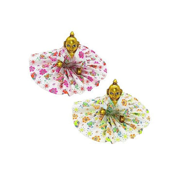 Mandir Mahal Laddu Gopal Cotton Dress-3