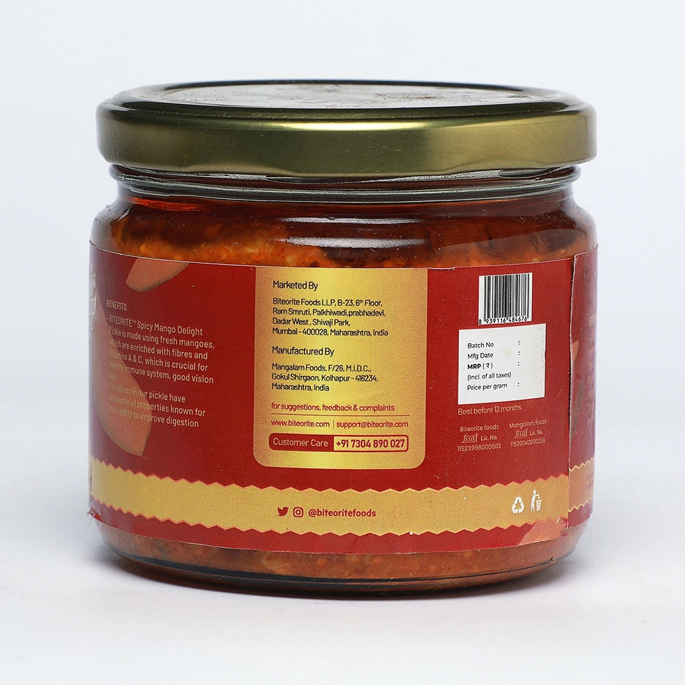 Mango Delight Pickle, 225gm-3