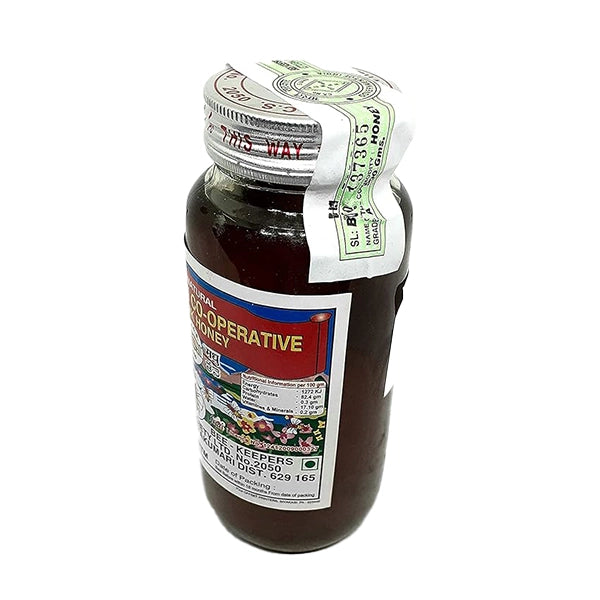 Marthandam Co-operative Agmark Honey, Pure Natural Sweetness Honey - 500 Grams (Pack of 10)