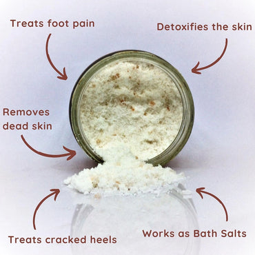 Vishisht Natural Eucalyptus Foot Soak- 250 Grams (Pack of 5)