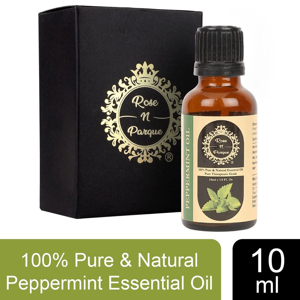 RosenParque 100% Pure & Natural Peppermint Essential Oil- 10ml (Pack of 5)