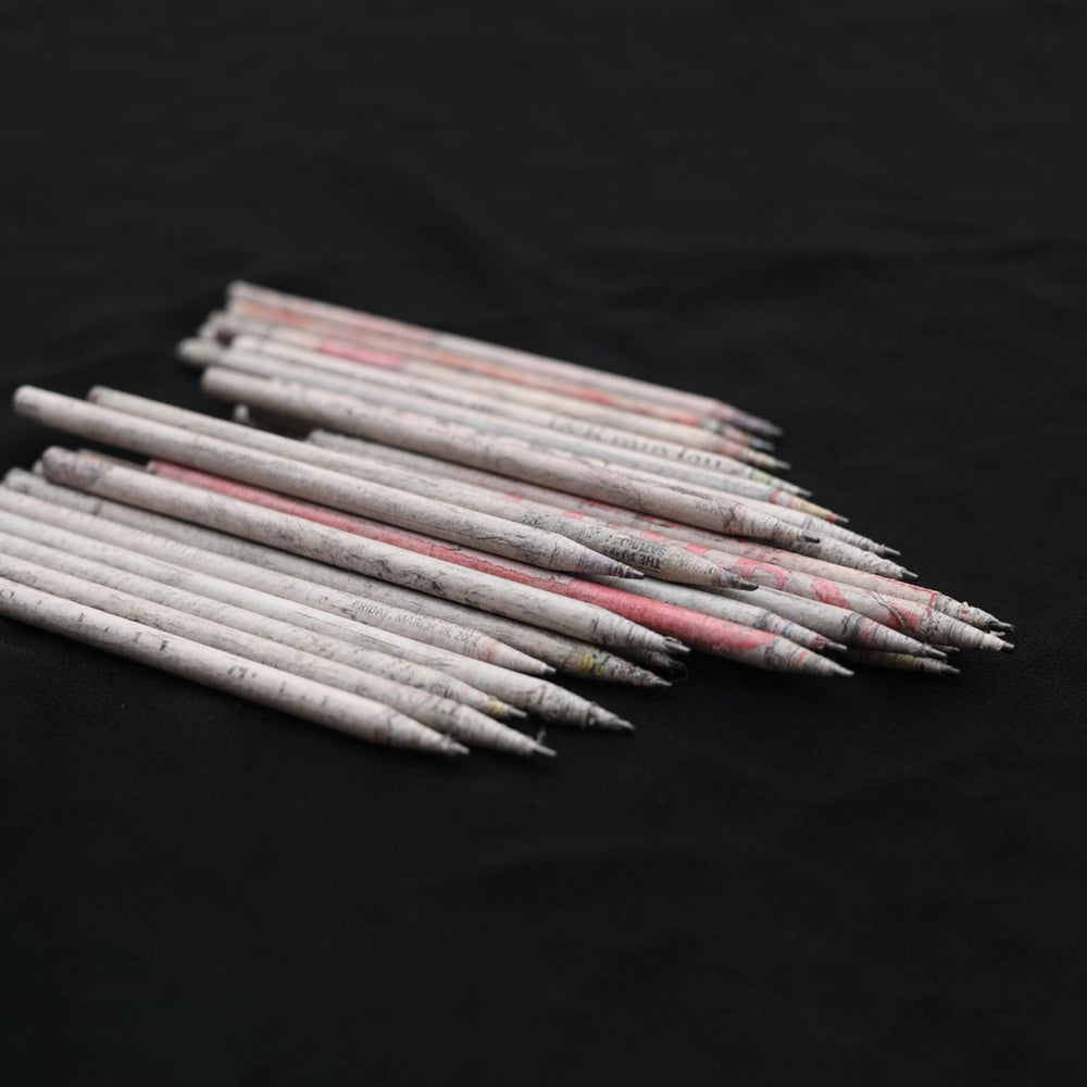 Eila Pencil Eco-Friendly Newspaper