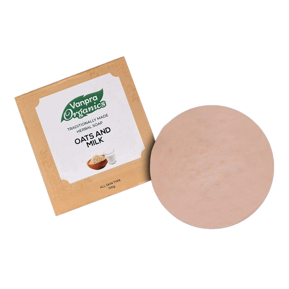 OATS and Milk hand-made herbal soap-2