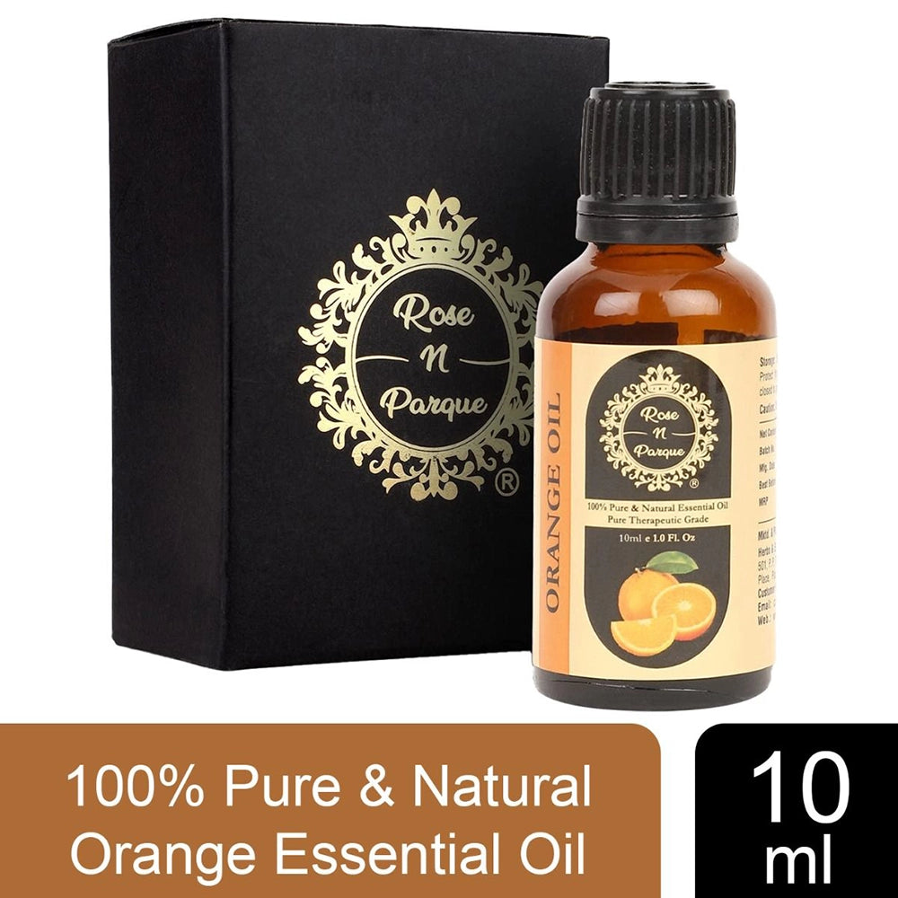 RosenParque 100% Pure & Natural Orange Essential Oil- 10ml (Pack of 5)